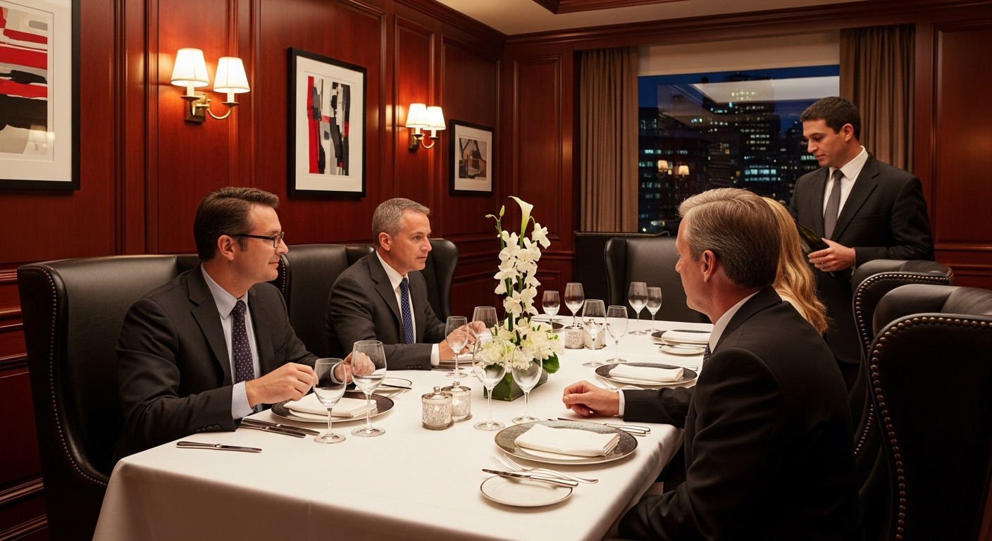 Diskretes Executive-Search-Treffen