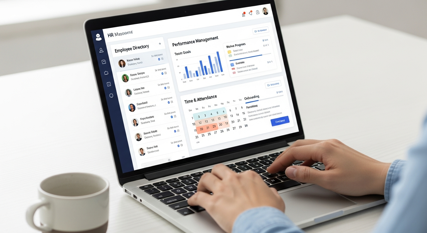 Cloud-basierte HR-Software auf verschiedenen Geräten