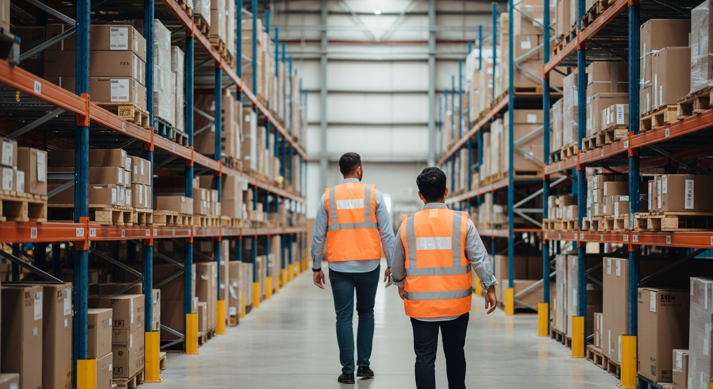 Zeitarbeitnehmer am Arbeitsplatz